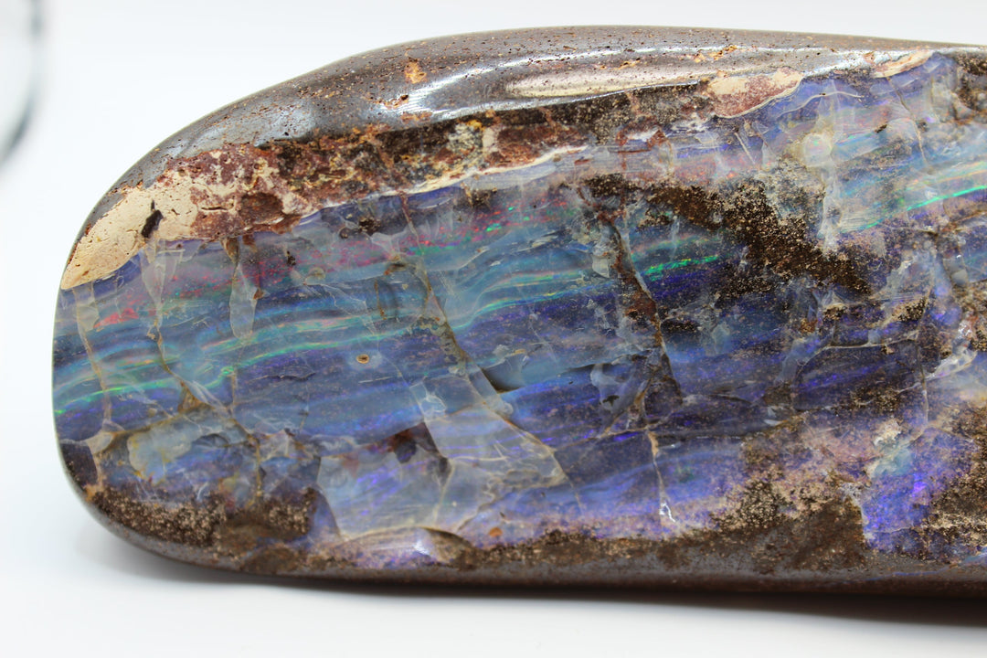 Australian Polished Boulder Opal Pendant Australian Opal House 